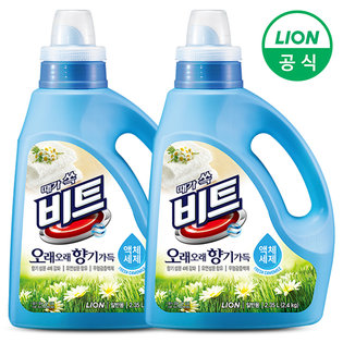 비트 오래향기 액체세제 3L 용기 2개 (일반용)