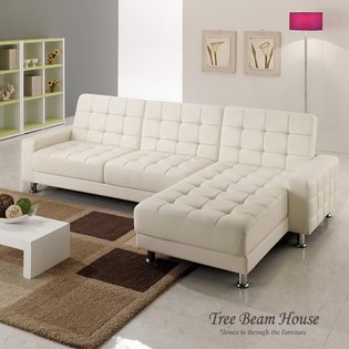 이지레스트 CRP 카우치형 소파베드 [SB002A] _화이트