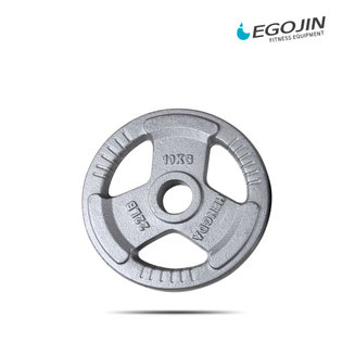 바벨 클럽용 해머원판 10kg 1개(51mm) 올림픽