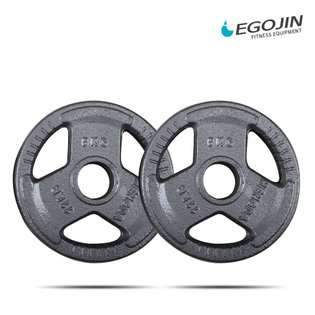 바벨 클럽용 해머원판 2.5kg 2개(51mm) 올림픽