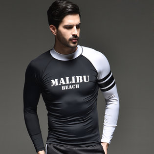 MALIBU 테이프 래쉬가드 XL 남성