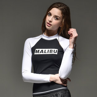 MALIBU 펭퀸 래쉬가드 M 여성