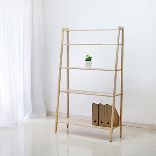 원목 5단 사다리 선반 [L]