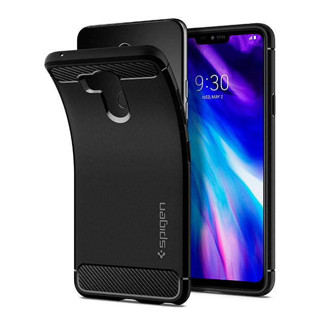 LG G7 씽큐 케이스 러기드아머 블랙