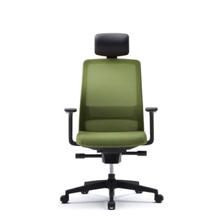 T40 의자(HLDA, 블랙) 옐로우그린