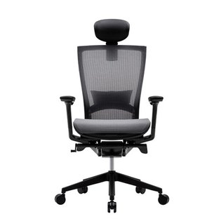 T50 AIR 컴퓨터 책상 의자 블랙 (HLDA) 그레이