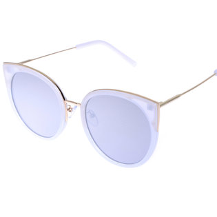 나야스타일 선글라스 M03_33S01 E_화이트(실버미러)