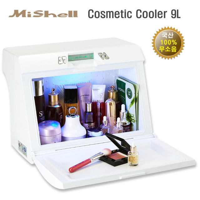 무소음 화장품 냉장고 AME-0107CL (9L)