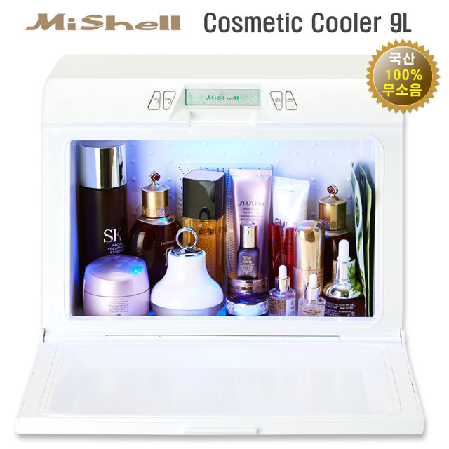 무소음 화장품 냉장고 AME-0107CL (9L)