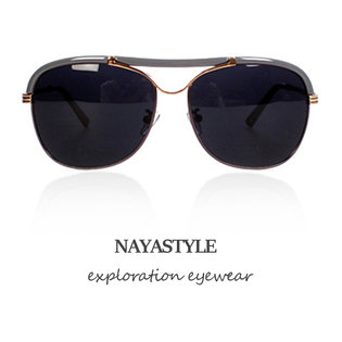 선글라스 미러 메탈 보잉 UV차단 D66_75N14 그레이