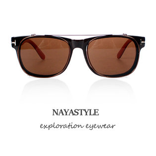 선글라스 미러 메탈 보잉 UV차단 D64_73N70 브라운