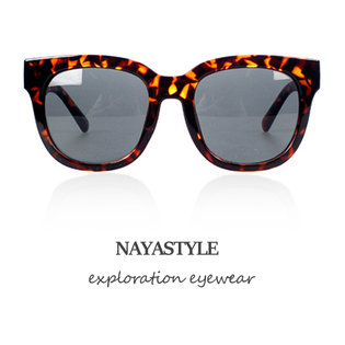 선글라스 미러 메탈 보잉 UV차단 D62_37N67 레오파드