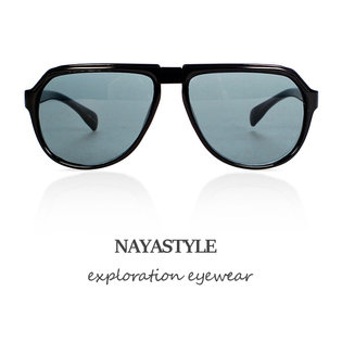 선글라스 미러 메탈 보잉 UV차단 D52_33N44 블랙(흐린렌즈)