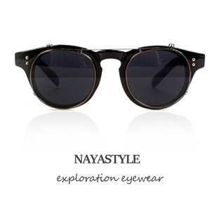 선글라스 미러 메탈 보잉 UV차단 D46_88N135 유광블랙