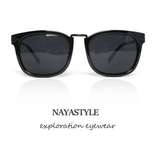 선글라스 미러 메탈 보잉 UV차단 D44_85N59 유광블랙