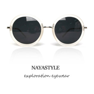 선글라스 미러 메탈 보잉 UV차단 D39_85N51 화이트