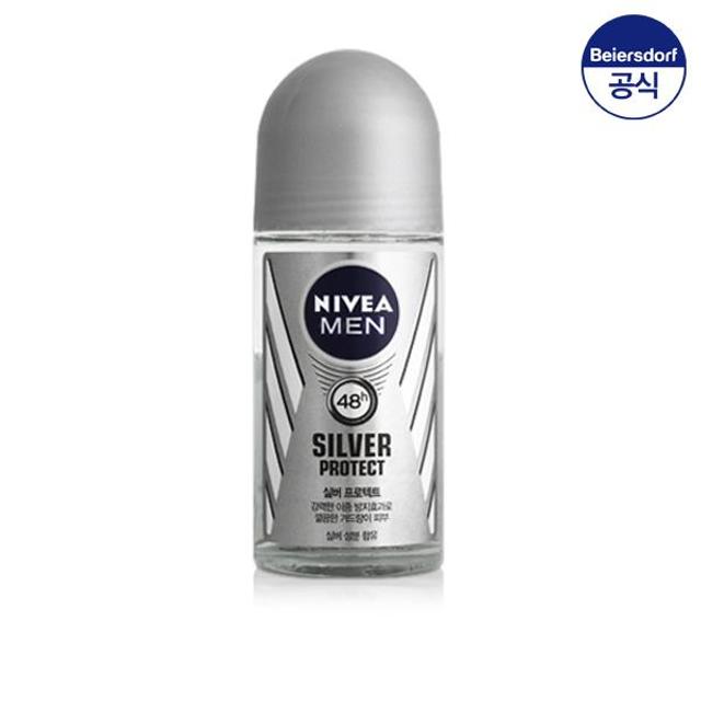 XXX단종XXX맨 데오드란트 롤온 실버 프로텍트 50ml