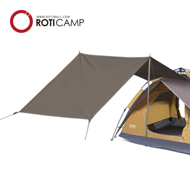 컴포트텐트 어시스트 그늘막 2~3인용 네추럴그린