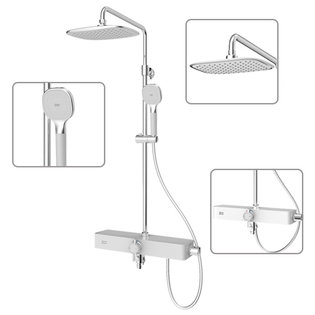 플랫 선반형레인샤워 FB5782 1100mm