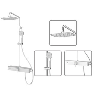 플랫 선반형레인샤워 FC-5780 1100mm