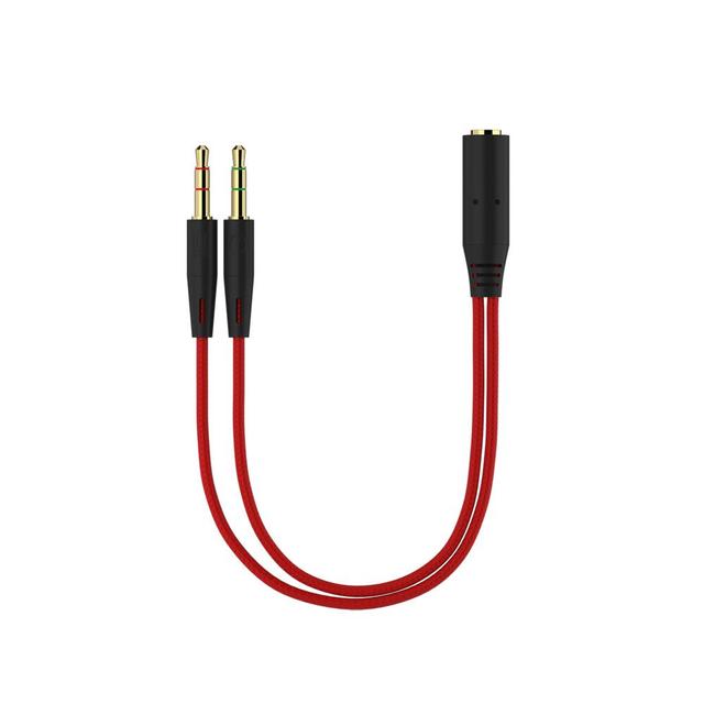 Y잭 PC 이어폰 마이크 4극 연결 케이블