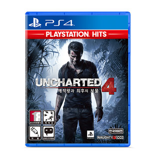 PS4 언차티드4 해적왕과최후의 보물 PlayStationHits [자막 한국어]