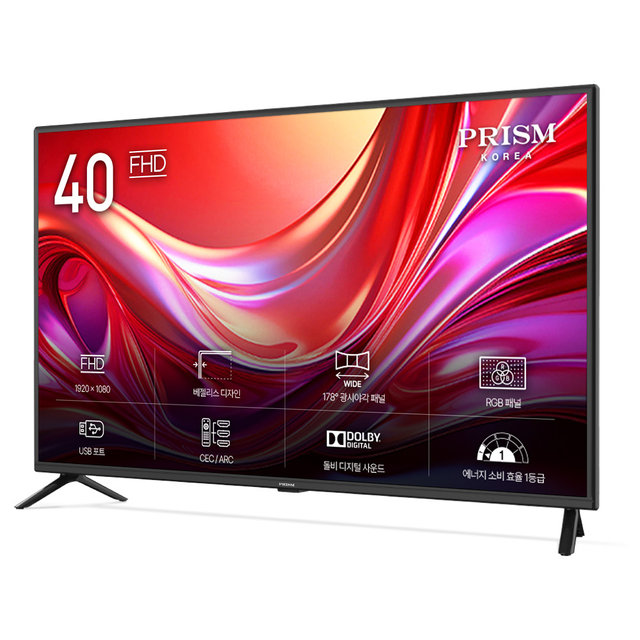 101cm FHD TV PT400FD (벽걸이형 상하 브라켓 설치)