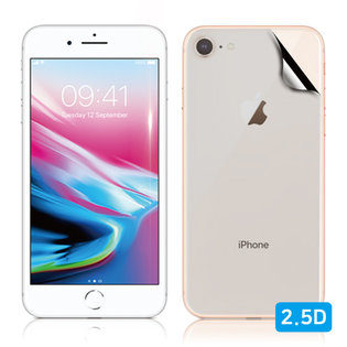 아이폰8 2.5D 강화유리+유광 전신필름 2매