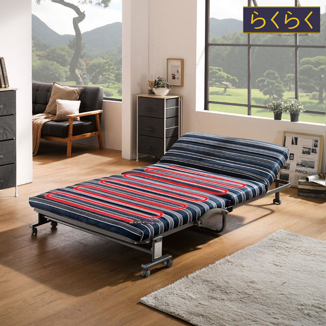 6탄 온열(내장) 접이식침대(2인용) CBK-006SD