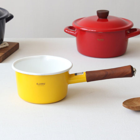 컬러콜렉션 법랑냄비 14밀크팬