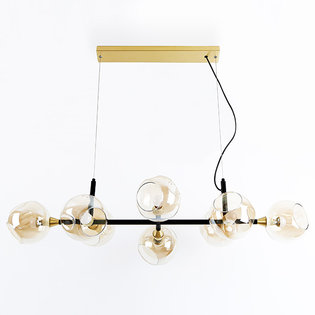 LED램프포함 플럼 8등 일자형