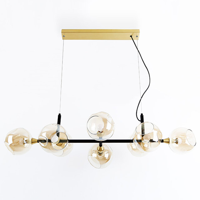 LED램프포함 플럼 8등 일자형