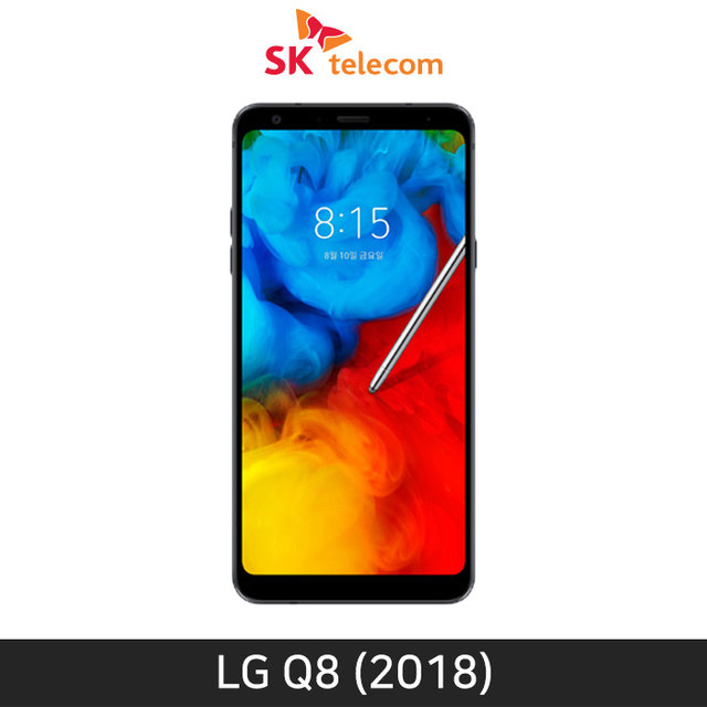 [SKT] LG Q8 2018[오로라블랙][LM-Q815S]
