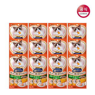 긴노스푼 해피퓨레(참치&가다랑어포) 60G (15G X 4EA) 12팩