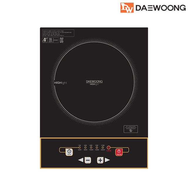 하이라이트 세라믹렌지 전기레인지 DW-EH102 1구
