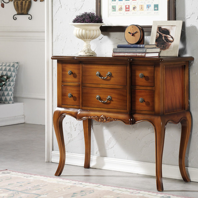 수입엔틱 메라토 피나 콘솔서랍장(소)