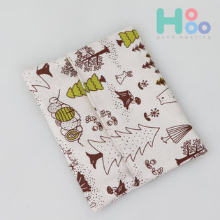 핫팩 파우치 손난로 주머니 숲속의친구들 브라운