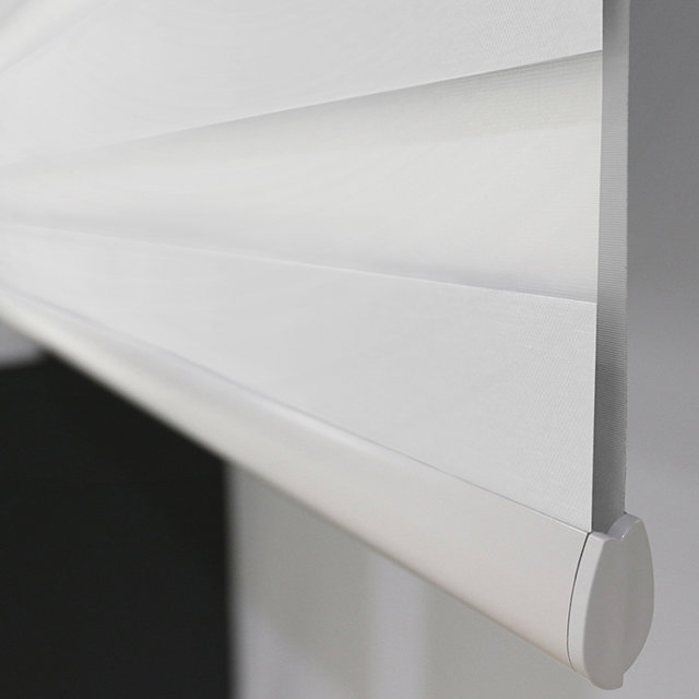 줄없는 노코드 [콤비+암막롤 더블 블라인드] 95x230(cm)_화이트