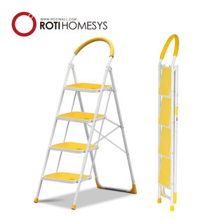 계단 사다리 4단 옐로우
