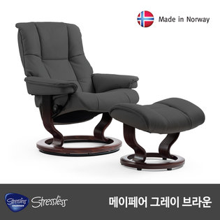  스트레스리스 MAYFAIR(메이페어) 바틱 / 그레이(리클라이너 의자) _그레이