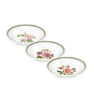 보타닉로즈 스프 플레이트 21.5cm 3p