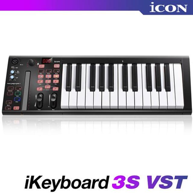 iCON ikeyboard 3S VST (25건반) 아이콘키보드 미디 컨트롤러