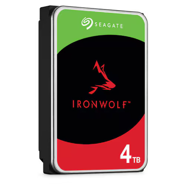 씨게이트 HDD 4TB IronWolf ST4000VN006 NAS 하드디스크 (5,400RPM/256MB/CMR)