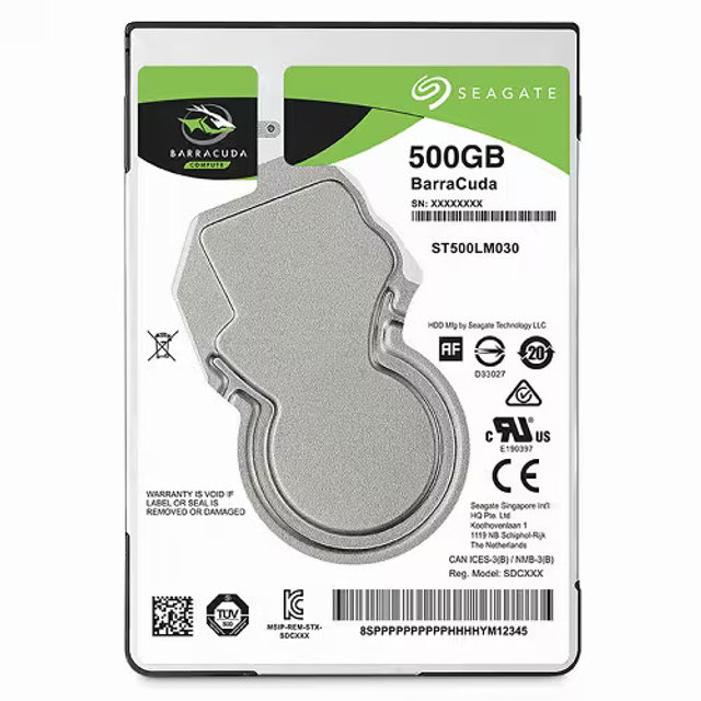 500GB BarraCuda 2.5 ST500LM030 노트북용 하드디스크