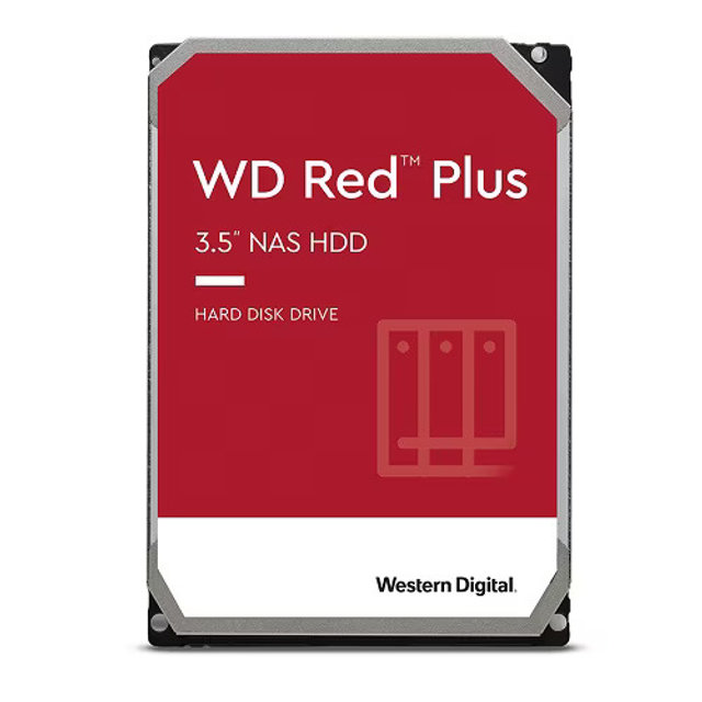 -공식- WD Red Plus 6TB WD60EFPX NAS 하드디스크 (5,400RPM/256MB/CMR)