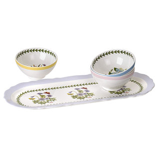 보타닉가든 테라스 샌드위치트레이 1p + 딥 디쉬 3p