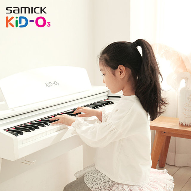 [견적가능] 삼익 키즈피아노 어린이 디지털피아노 KiD-O3 화이트