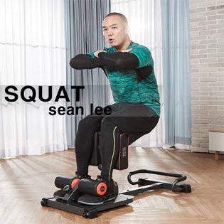숀리 올인원 스쿼트머신 블랙