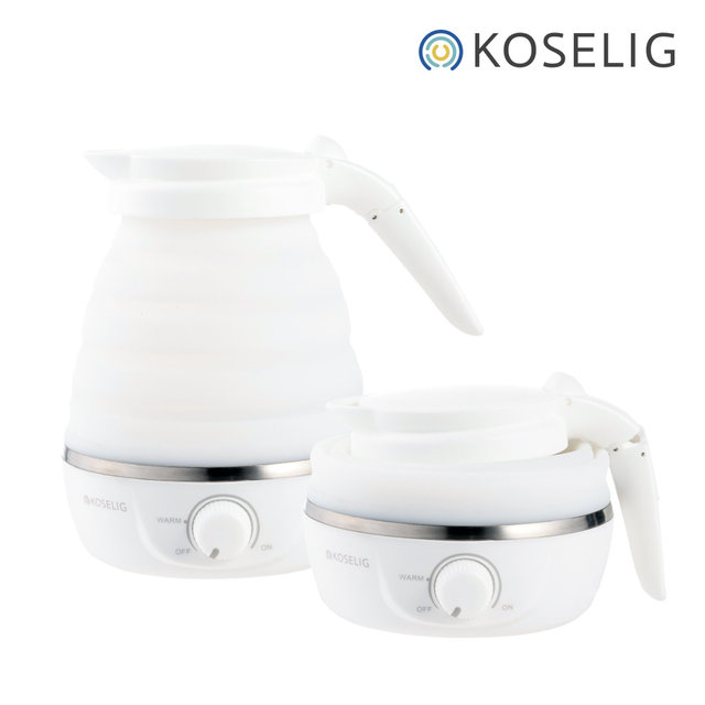 크럼플 여행용 전기포트 SN-3601W (화이트)