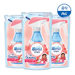 섬유탈취제 리필 다우니향 320ml 3개[F143*3]